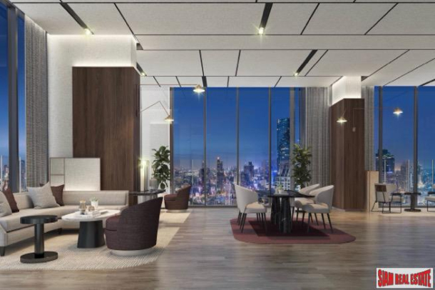 New Super Luxury Condominium in Prime Sathorn Location - One Bedroom-9