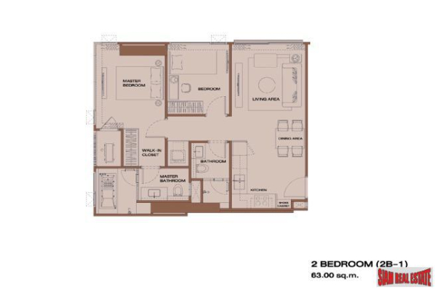 New Super Luxury Condominium in Prime Sathorn Location - Two Bedroom-15