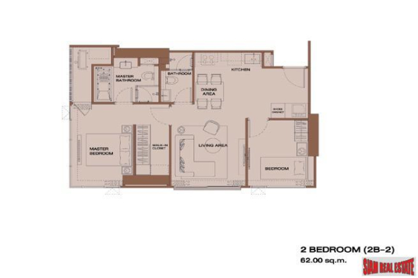 New Super Luxury Condominium in Prime Sathorn Location - Two Bedroom-16