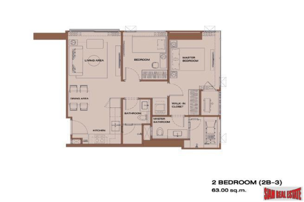 New Super Luxury Condominium in Prime Sathorn Location - Two Bedroom-17