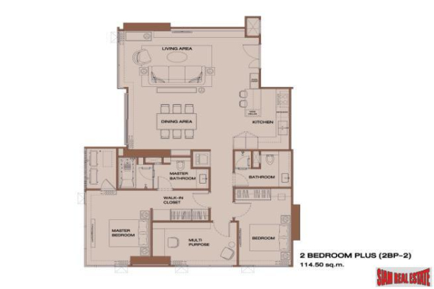 New Super Luxury Condominium in Prime Sathorn Location - Two Bedroom-21