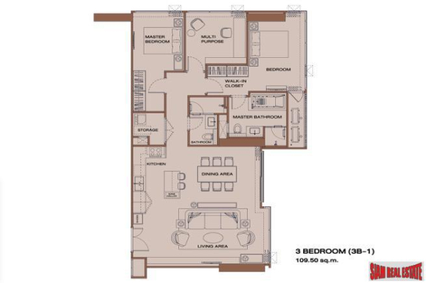 New Super Luxury Condominium in Prime Sathorn Location - Two Bedroom-22