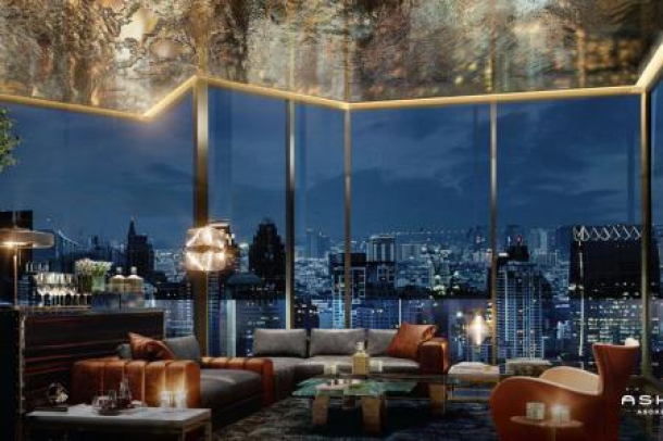 Asthon Asoke Rama 9 | Top Class Luxurious Condo of Rare Room type with Fabulous View on High Floor-11