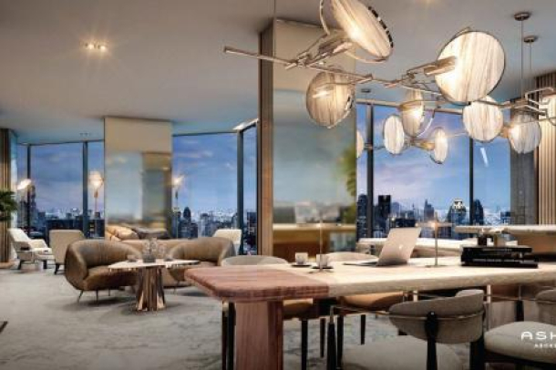 Asthon Asoke Rama 9 | Top Class Luxurious Condo of Rare Room type with Fabulous View on High Floor-12