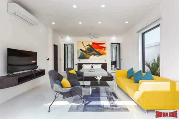 New Modern Luxury Rawai Pool Villas in Three or Four Bedroom Designs-14