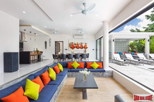New Modern Luxury Rawai Pool Villas in Three or Four Bedroom Designs-8