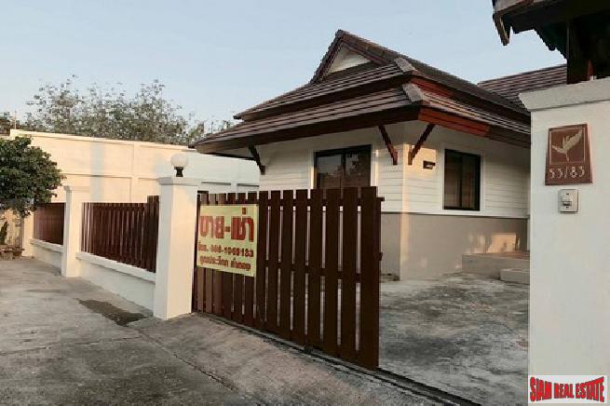 Unfurnished  2 bedroom house in a tropical area for sale - East Pattaya-1