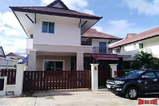 3 bedroom house fully furnished at the quiet area for sale - East Pattaya-1