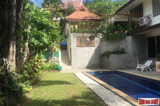 Comfortable 2+ Bedroom Home  with Pool on the Breezy Hillside of Chalong-1