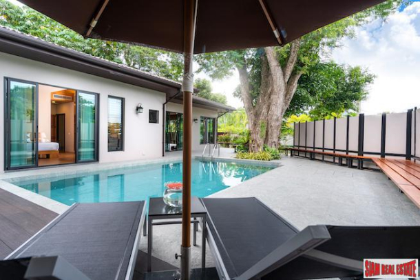 New Modern Three Bedroom Shady & Breezy  Pool Villa in Nai Harn-23