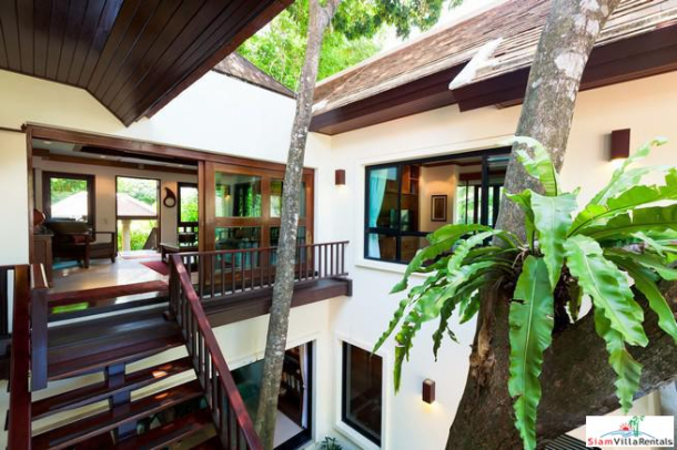 Baan Bua | Magnificent 4 Bedroom Pool Villa For Rent Surrounded by Woods in Nai Harn-6