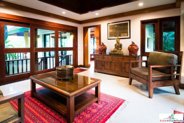 Baan Bua | Magnificent 4 Bedroom Pool Villa For Rent Surrounded by Woods in Nai Harn-7