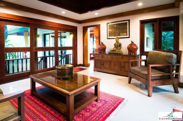 Baan Bua | Magnificent 4 Bedroom Pool Villa For Rent Surrounded by Woods in Nai Harn-9