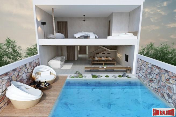 Modern Two Storey Two Bedroom Development with Private Swimming Pools in Nai Harn-1