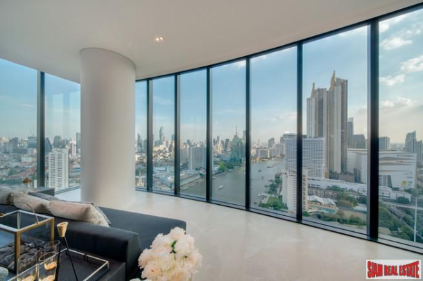 Exclusive Newly Completed Luxury Condo with Spectacular Panoramic Chao Phraya River Views - Three Bedrooms-3