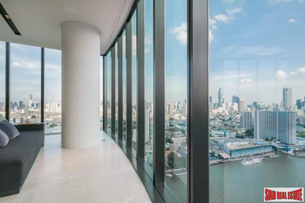 Exclusive Newly Completed Luxury Condo with Spectacular Panoramic Chao Phraya River Views - Three Bedrooms-9