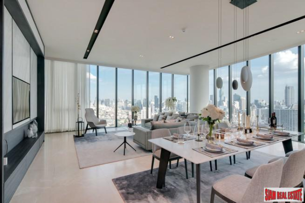 Exclusive Newly Completed Luxury Condo with Spectacular Panoramic Chao Phraya River Views - Four Bedroom Duplex-7