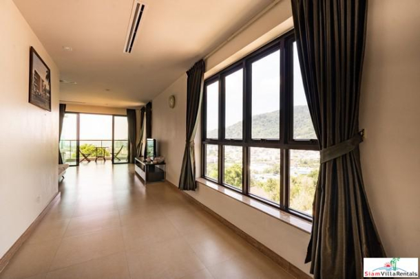 The Royal Bay View Villas | Spacious and Comfortable One Bedroom Sea View Condo for Rent in the Hills of Patong-5