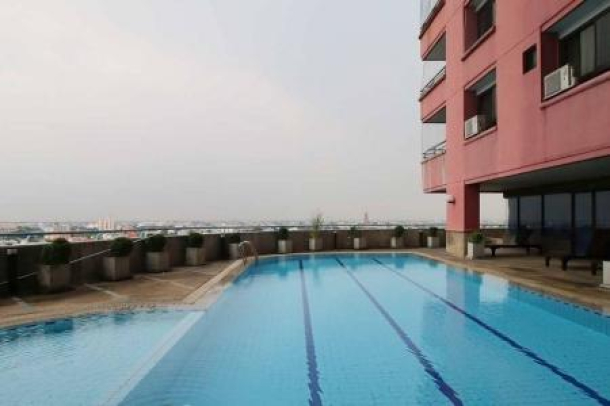 Ratchada Pavilion | Large 2 Bed Condo with Excellent Views at Chatuchak-2