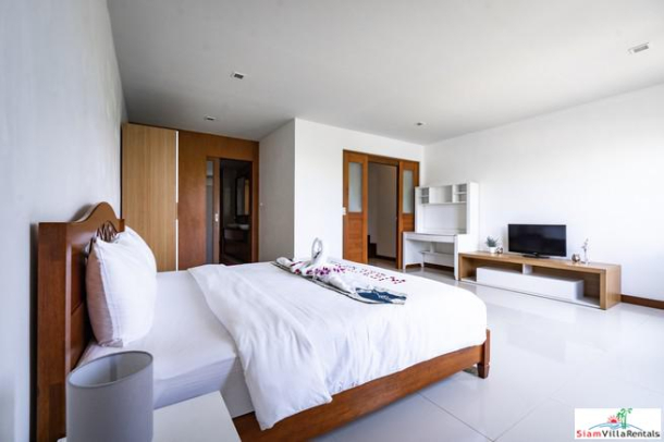 The Royal Bay View Villas | Two Bedroom Family Penthouse Duplex for Rent with Panoramic Patong Bay Sea Views-12