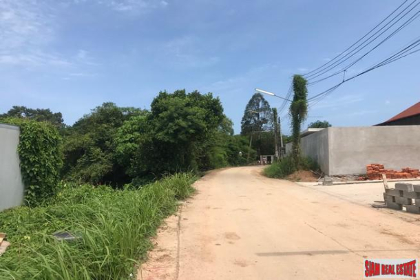 Six Individual Cherng Talay Land Plots Close to Beach and Shopping!  Excellent Investment!-5
