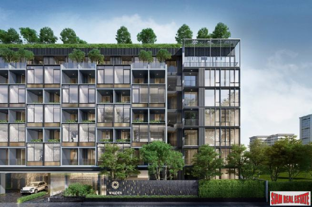 Exclusive Pre-Sale of New Luxury Low-Rise Smart Condo in Middle of Thong Lor, Bangkok - One Bed Plus Units-2