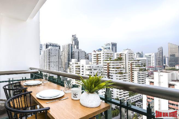 Wind Sukhumvit 23 | Two Bed Asoke Corner Quality Condo on High Floor with City Views-1