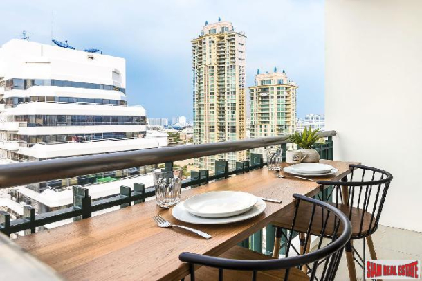 Wind Sukhumvit 23 | Two Bed Asoke Corner Quality Condo on High Floor with City Views-10