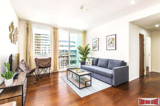 Wind Sukhumvit 23 | Two Bed Asoke Corner Quality Condo on High Floor with City Views-2