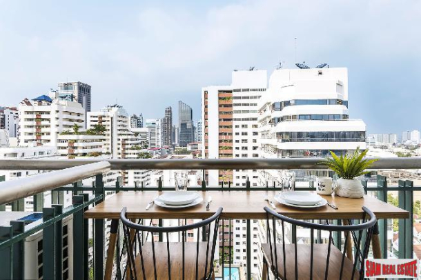 Wind Sukhumvit 23 | Two Bed Asoke Corner Quality Condo on High Floor with City Views-9