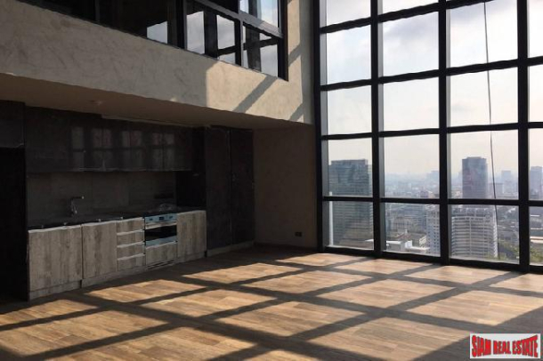 The Lofts Asoke | Luxury Newly Completed One Bed Duplex Corner Unit on High Floor-1