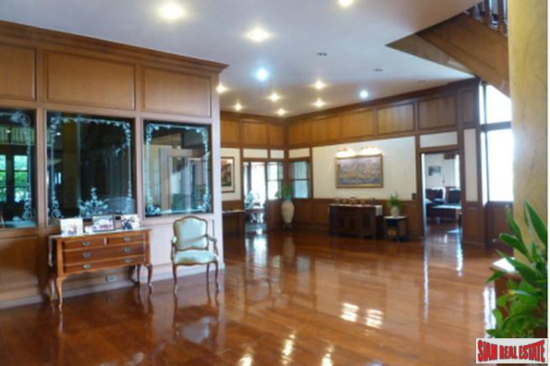 Beautiful Two Storey, Six Bedroom Modern Thai-Style House on 3 Rai of Land Near Don Muang Airport-10
