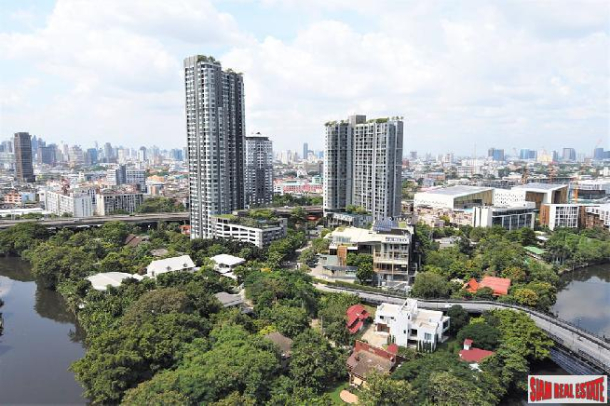Blocs 77 | One Bed on High Floor with Serene Green, Canal and City Views at Sukhumvit 77, Onnut-1