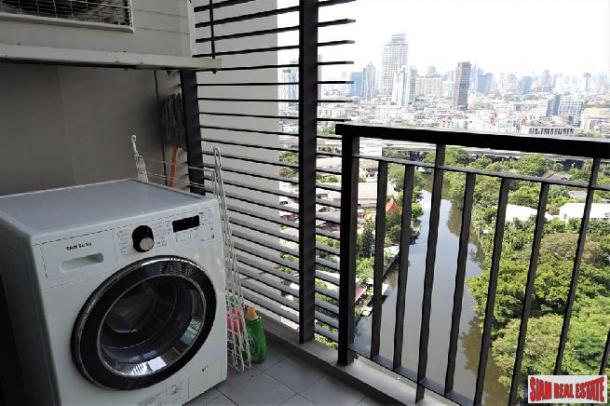 Blocs 77 | One Bed on High Floor with Serene Green, Canal and City Views at Sukhumvit 77, Onnut-15