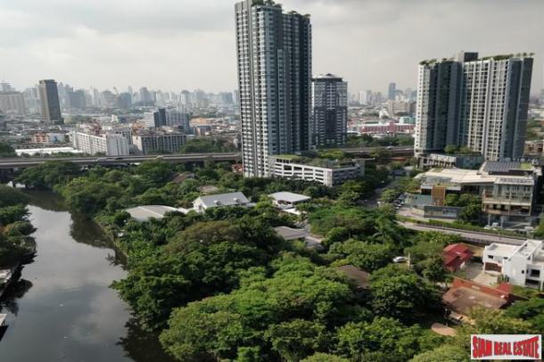 Blocs 77 | One Bed on High Floor with Serene Green, Canal and City Views at Sukhumvit 77, Onnut-9