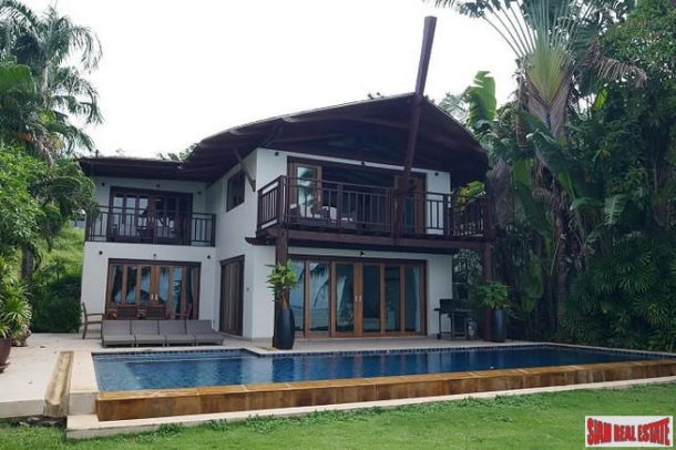 Three Bedroom Beachfront House for Rent in a Resort Atmosphere,  Koh Maprao, Phuket-4