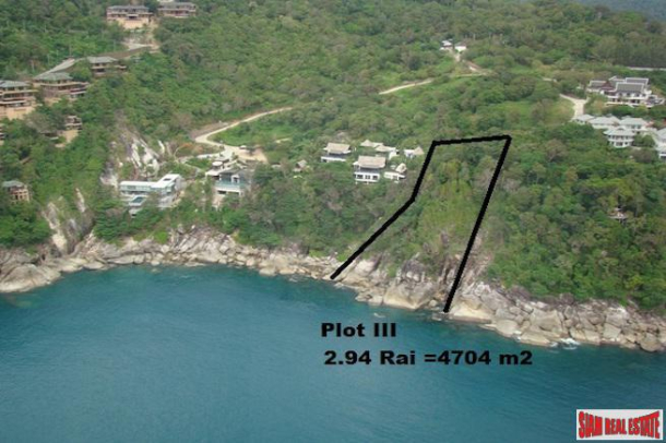 Hot Deal!  2.94 Rai Ocean Front Land Plot on the Kamala Headlands-4