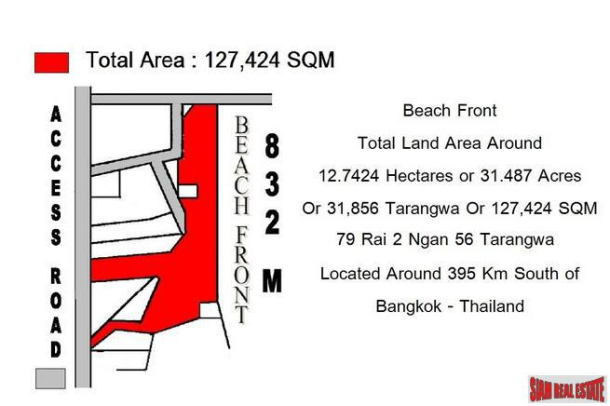 Six Special Beachfront Land Plots for Sale in Bang Saphan, Hua Hin-11