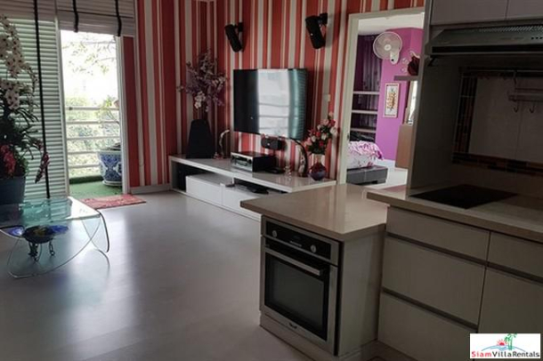 City Living Ratchada | Bright and Colorful Two Bedroom for Rent a Short Distance to MRT Huai Khwang-9