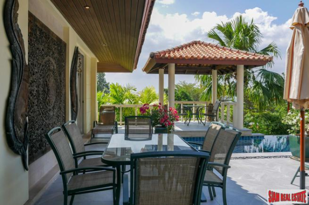 Katamanda | Overlooking Scenic Kata Bay a Magnificent Four Bedroom Pool Villa is for Sale-14