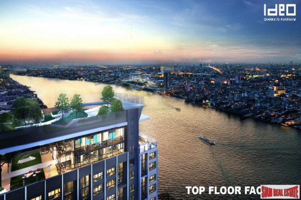 Nearing Completion is this High-Rise Riverside Smart Condo by Leading Thai Developer at Bang Phlat - 1 Bed Units-14