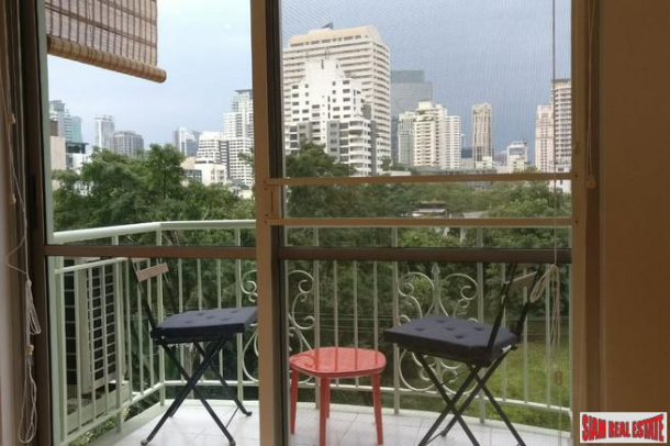 Rain Tree Villa | Recently Renovated Two Bedroom Condo with Two Balconies in Thong Lo-1