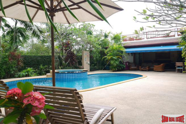 Baan Prangthong | Beautiful Two Storey House with Pool and Macca Wood Floors for Sale in Chalong-7