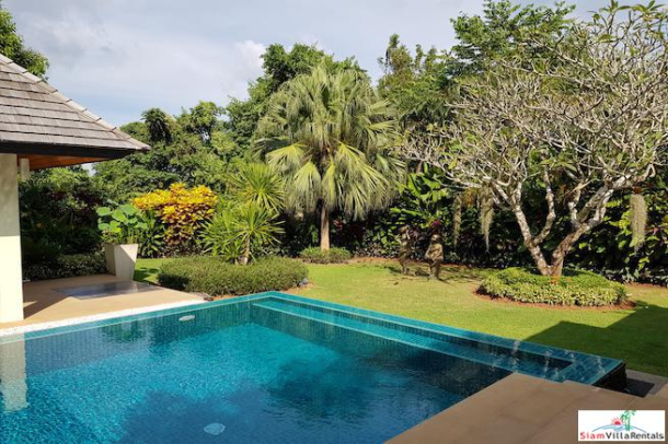Layan Hills Estate | Four Bedroom Tropical Retreat Pool Villa for Rent in Cherng Talay-7