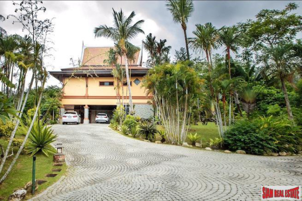 Vichudahills | Luxury Thai-style Sea View Pool Villa for Sale in Layan Beach-10