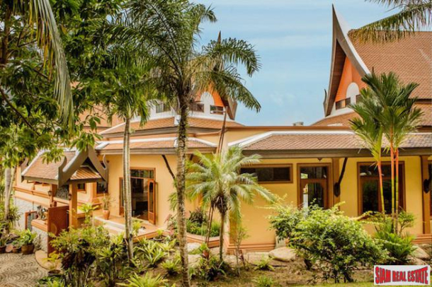 Vichudahills | Luxury Thai-style Sea View Pool Villa for Sale in Layan Beach-12