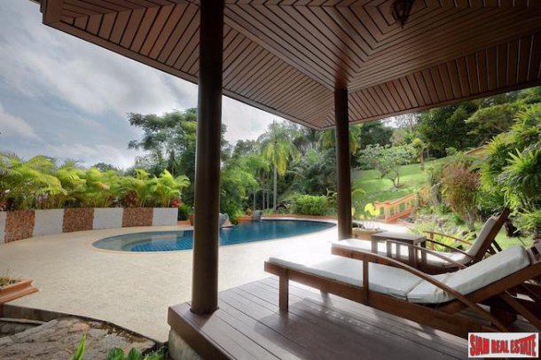 Vichudahills | Luxury Thai-style Sea View Pool Villa for Sale in Layan Beach-13