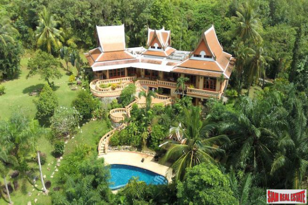 Vichudahills | Luxury Thai-style Sea View Pool Villa for Sale in Layan Beach-2