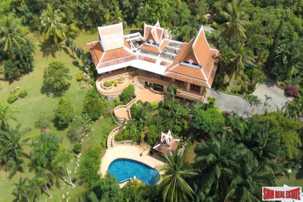Vichudahills | Luxury Thai-style Sea View Pool Villa for Sale in Layan Beach-3