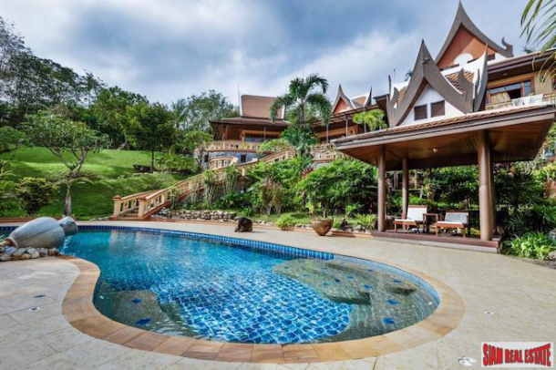 Vichudahills | Luxury Thai-style Sea View Pool Villa for Sale in Layan Beach-4